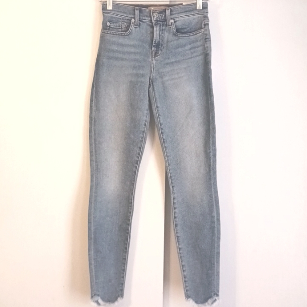 7 For All Mankind (Luxe Vintage) "The Ankle Skinny" Jeans in Size 25 (NWT)